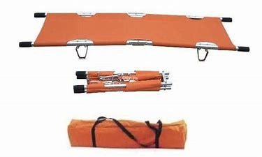 Low Price Aluminium Alloy Foldaway Ambulance Folding Stretcher Untuk Penyelamatan Darurat