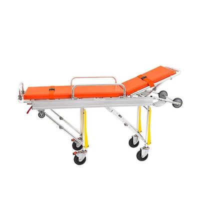 Harga yang bagus Manual Shovel Type Ambulance Folding Emergency Backboard Scoop Tandu on line