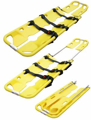 HDPE Plastic Folding Spine Board Tandu Medical Floating Water Rescue