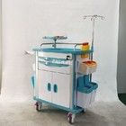 Peralatan Trolley Medis Darurat Kereta Kecelakaan tahan lama 520MM