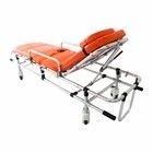 Low Frame Structure Ambulance Folding Stretcher Transfer Pasien Dengan Stand IV