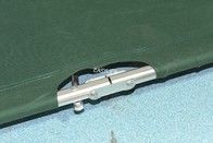 190*55*80cm Lapisan Transport Stretcher Untuk Rumah Sakit Stainless Steel