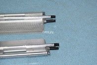 Transportasi Medis Lipat Stretcher Alloy Aluminium Adjustable Scoop 210 * 44 * 6 Cm