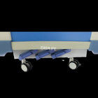 2150mm 750mm Rumah Sakit Medical Bed 3 Cranks Listrik