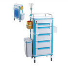 750*480*920mm Medical Emergency Trolley Abs