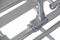 Stretcher Ambulans Lipat Bariatric Struktur Alloy Aluminium