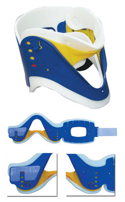 Posisi Traction Cervical yang dapat disesuaikan Tulang belakang yang benar Diperbaiki untuk Dewasa Anak-anak Perlengkapan Perlindungan Olahraga leher Brace leher