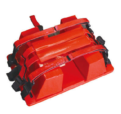 Head Block Immobilizer Stretcher Untuk Rescue Darurat / Rescue Scoop Stretcher Head Immobilizer