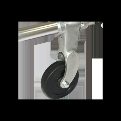 Evakuasi Darurat Pasien Lipat Stretcher Trolley Roda Kecil 185cm × 48cm × 21cm