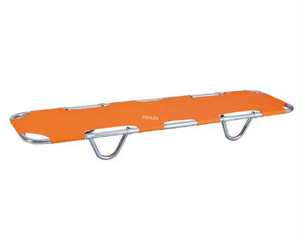 Aluminium paduan lipat Stretcher Perlengkapan medis darurat non-lipatan Stretcher 187cm 18 Cm