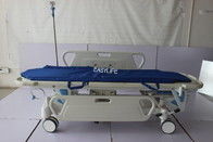 Stretcher Trolley Multifungsi Hidrolik ABS Ambulans Darurat Stretcher untuk penggunaan rumah sakit