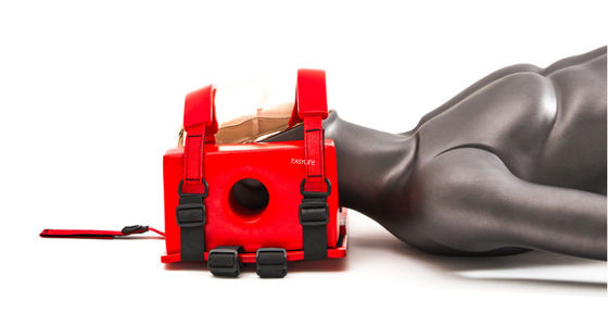 Papan Tulang Belakang Kepala Blok Papan Rumah Sakit Immobilizer Kepala Universal untuk Tandu Tulang Belakang