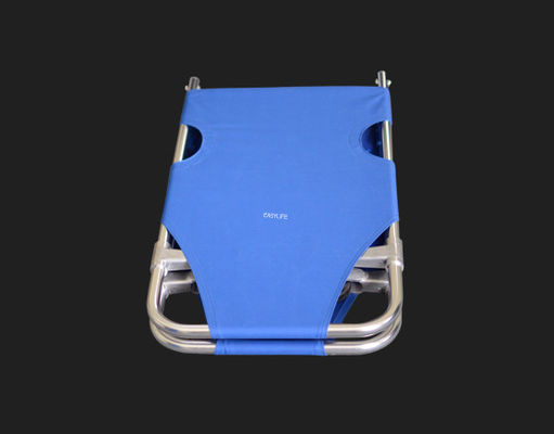 Dua Kali Lipat Aluminium Alloy Lampu Medical Stretchers Korosi tahan Multi Warna Mudah dioperasikan