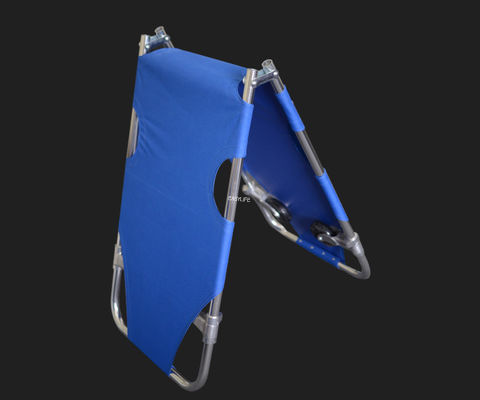 Dua Kali Lipat Aluminium Alloy Lampu Medical Stretchers Korosi tahan Multi Warna Mudah dioperasikan