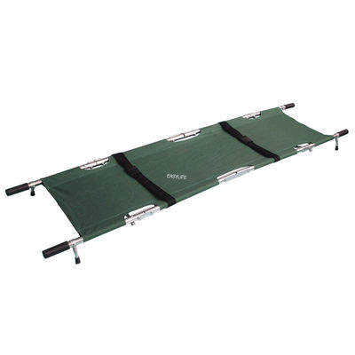 Empat lipat Medical Stretcher Aluminium High-Strength Alloy Oxford Kulit