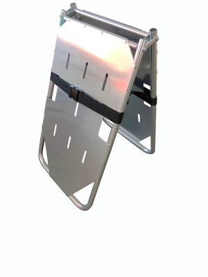 Harga yang bagus Aluminium Alloy Hard Board Dua Lipat Stretcher Untuk Transfer Pasien Nyaman Untuk Membawa on line