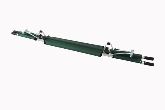 Stretchers Aluminium Alloy yang tidak dapat dilipat Oxford Kulit Mengangkut yang terluka