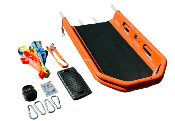 ABS detachable Hanging Basket Stretcher Tubu diperkuat untuk udara pertolongan pertama