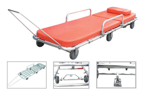 Desain Baru Aluminium Alloy Otomatis Loading Roda Ambulans Darurat Stretcher