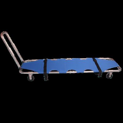 Harga yang bagus Four Wheel Folding Stretcher With Drawbar on line