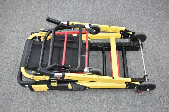 Aluminium Alloy Manual Crawler Type Stair Stretcher Lipat Ringan Untuk Transfer Pasien Rumah Sakit