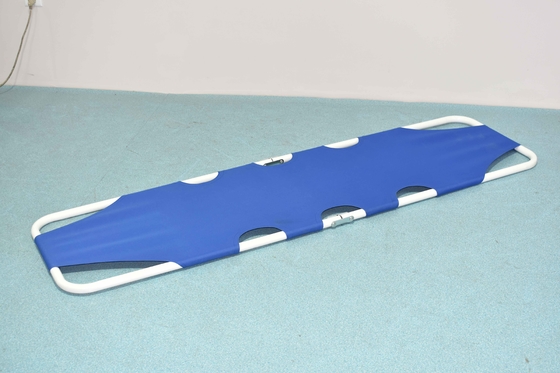 Harga yang bagus 185CM 360 Deg EMS Scoop Tandu Straps Semprot Baja Untuk Transfer Pasien on line