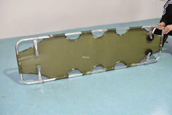 46CM Nyaman Evakuasi Darurat Pasien Tandu Troli Roda Ukuran Kecil