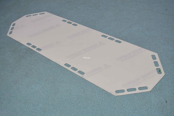 186CM 22 inci Papan Penggeser Pasien Kanvas Tandu Penyelamatan Darurat Ambulans yang Dapat Dilipat