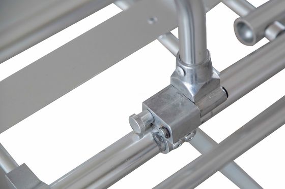 40kg Ambulans Tandu Dilipat Tinggi Disesuaikan Kembali Pemuatan Otomatis