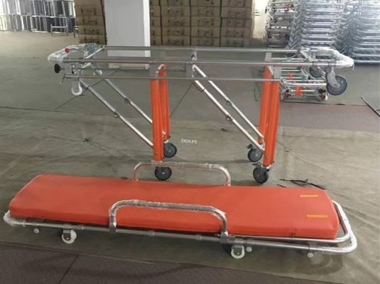 Jenis Darurat Tandu Ambulans Lipat 1900MM 92cm Perangkat Pertolongan Pertama