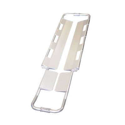 Aluminium Alloy Medis Lipat Scoop Tandu Transportasi Putih 44cm 60cm