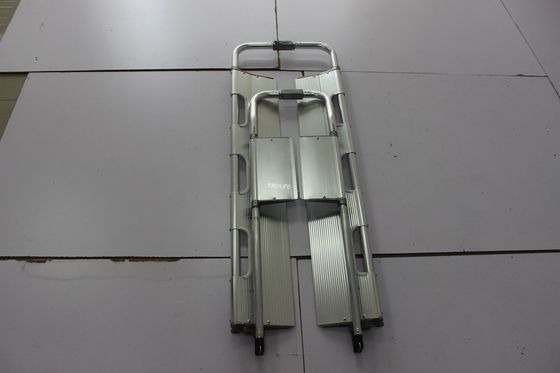 Aluminium Alloy Medis Lipat Scoop Tandu Transportasi Putih 44cm 60cm