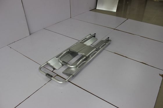 Aluminium Alloy Medis Lipat Scoop Tandu Transportasi Putih 44cm 60cm