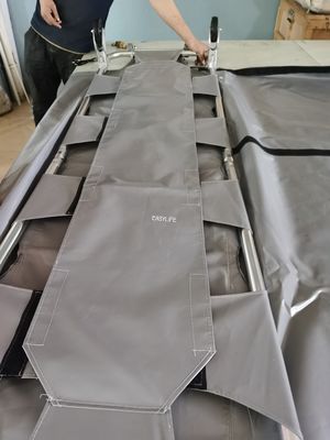 Tandu Penyelamat Lipat dengan Kantong Jenazah Tetap 220 X 55 X 15 Cm 95cm