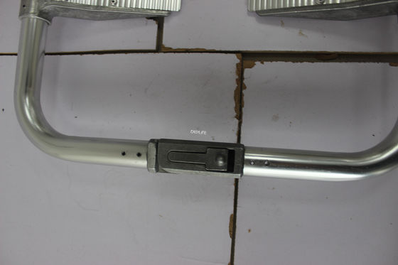 Biru 210cm 44cm Ambulans Tandu Sendok Dilipat Dengan Tali Dioperasikan Secara Manual