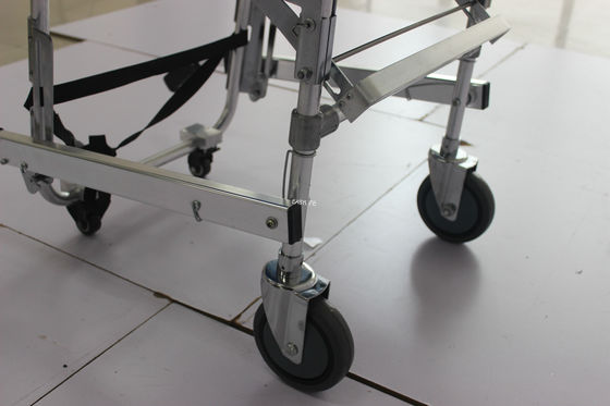 Kursi Roda 35in Untuk Tangga Yang Naik Langkah Transfer Pasien Biru ISO9001