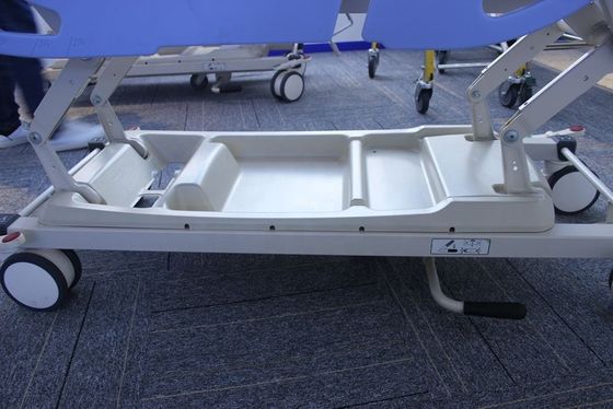 86cm Penyesuaian Tinggi Troli Transfer Pasien Shifty Transfer Assist Trolley Perawatan Medis