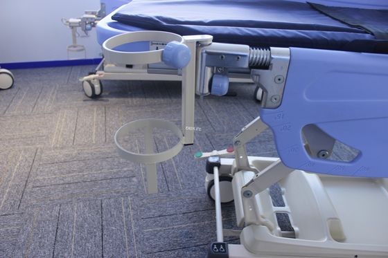 Troli Tandu Rumah Sakit Tempat Tidur Darurat Pemindahan Pasien Ambulans Dapat Disesuaikan Lipat Medis 560MM 30CM