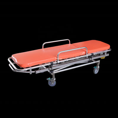 1900MM 35nch Darurat Medis Non-Magnetic Troli Bedah MRI Kompatibel Transfer Ambulans Tandu