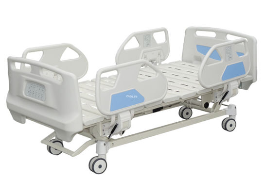 1050MM 75 Deg Tempat Tidur Rumah Sakit Listrik Ukuran Penuh Untuk Penggunaan Rumah ICU Rumah Sakit