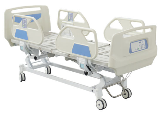 1050MM 75 Deg Tempat Tidur Rumah Sakit Listrik Ukuran Penuh Untuk Penggunaan Rumah ICU Rumah Sakit