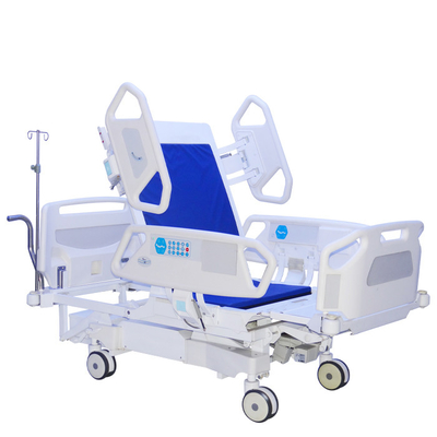Harga yang bagus 2150MM 250KGS Tempat Tidur Pasien Medis Otomatis Listrik Untuk Rumah ICU Dapat Disesuaikan on line