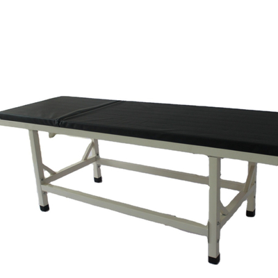 Harga yang bagus 650MM Tempat Tidur Pemeriksaan Listrik Ginekologi Paduan Aluminium Hitam OEM on line