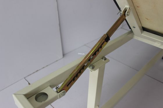 Tempat Tidur Pemeriksaan Gynae Medis Paduan Aluminium Mengangkat Secara Manual