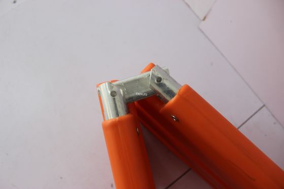 Papan tulang belakang stretcher darurat lipat plastik berdensitas tinggi dengan penetrasi sinar-X dan CT