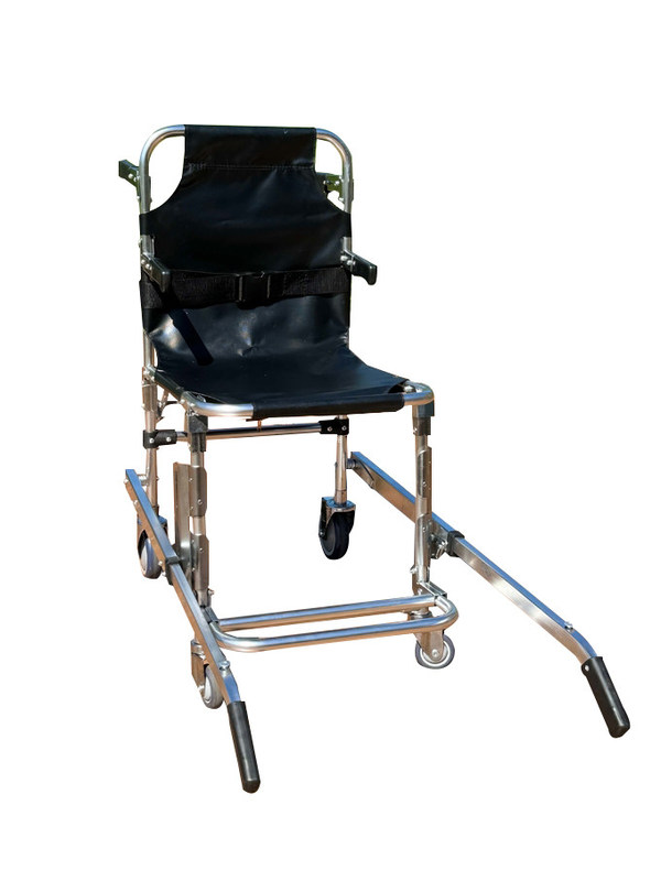 Lantai Lantai Alloy Aluminium Tepisi Lipat Dengan Kain PVC 4 Roda Dan 6 Pegang