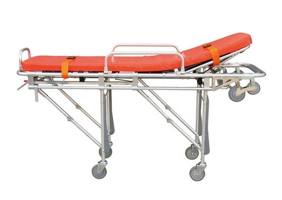Harga yang bagus Sandaran Tandu Ambulans Kelas I Paduan Aluminium Tandu Lipat on line