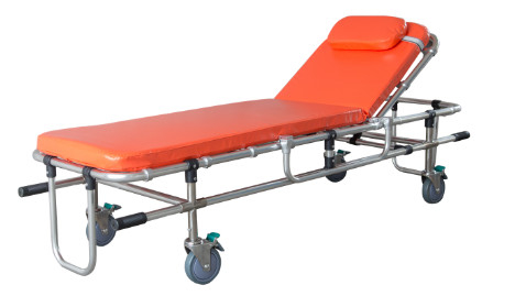 Harga yang bagus Kelas I 80 Derajat Dilepas Tandu Penyelamatan Darurat Lipat Aluminium Tandu Ambulance Tandu on line