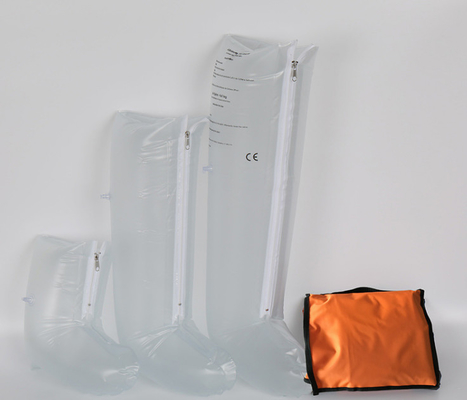 Harga yang bagus Kit Air Splint Pertolongan Pertama yang Bisa Diinflasi Plastik Splint Dengan Tangan Siku/Setengah Lengan on line
