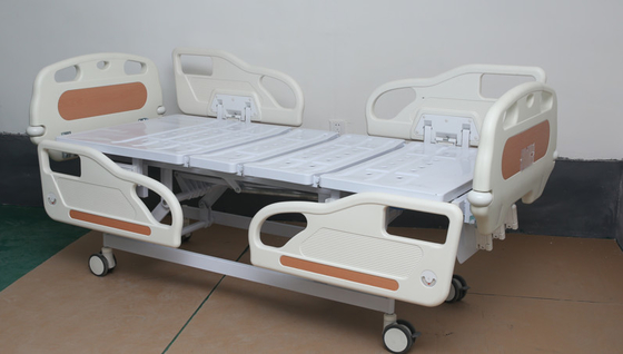 Harga yang bagus Electric 3 Fungsi ICU Tempat Tidur Baja Bahan 500 Lbs Kapasitas Berat on line